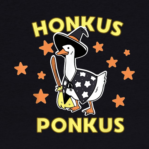 Funny Halloween Witches Duck Cute Honkus Ponkus Gifts by cobiepacior